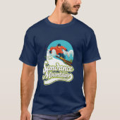 サンダンス・マウンテンズ スキー ロゴ Tシャツ (正面)