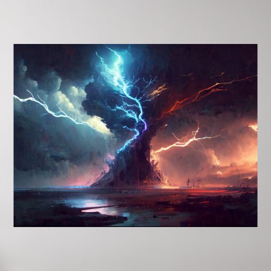 サンダーと稲妻 ポスター (正面)