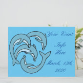 サンダーを囲む青いイルカ_Cove (スタンド正面)