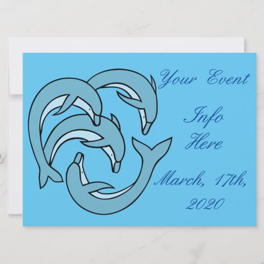 サンダーを囲む青いイルカ_Cove (正面)