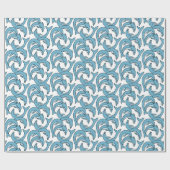 サンダーを囲む青いイルカ_Cove ラッピングペーパー (フラット)