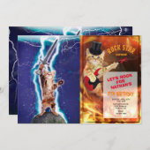 サンダーウォリアー猫 招待状 (正面/裏面)