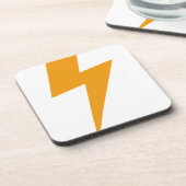 サンダーエナジーイエロープリント コースター (左側)