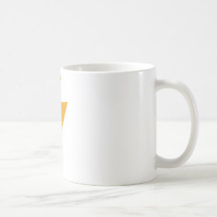 サンダーエナジーイエロープリント コーヒーマグカップ