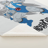 サンダーキャッツ |パントロキャラクターグラフィック シェルパブランケット (3/4)