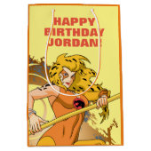 サンダーキャッツ | Cheetaraキャラクターグラフィック ミディアムペーパーバッグ (正面)