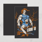 サンダーキャッツ | Lion-O Electric Graphic ポストカード (正面/裏面)