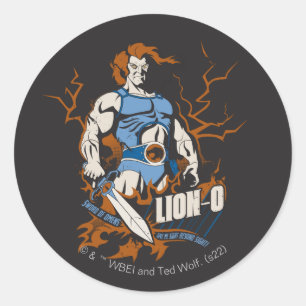 サンダーキャッツ Lion-O Electric Graphic ラウンドシール