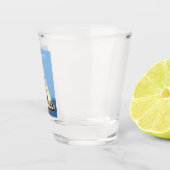 サンダーコーブを帆走するメインスクーナーズ ショットグラス (右)