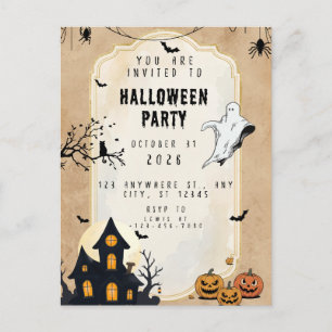 サンダースン一家のハッピーハロウィン ポストカード