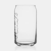サンダーソンシスターズブルーイング共同ビール缶グラス ガラス缶 (左)