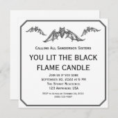 サンダーソンシスターハロウィーン招待状 招待状 (正面/裏面)