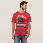 サンダーソン・ベッド・アンド・ブレックファスト 設立1693年 Tシャツ (正面フル)