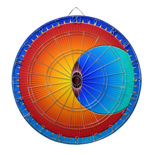 サンダーツボードの目 ダーツボード (正面)