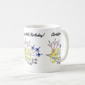 サンダーバーズ80歳の誕生日コーヒーマグ コーヒーマグカップ (正面右)