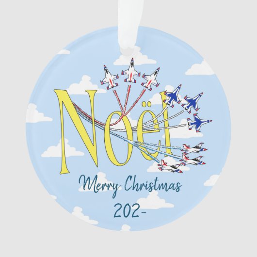 サンダーバードのクリスマス オーナメント (正面)