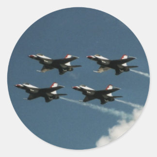 サンダーバードのシール ラウンドシール