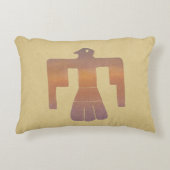 サンダーバードの水色 アクセントクッション (正面)