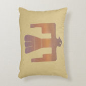 サンダーバードの水色 アクセントクッション (正面(垂直))