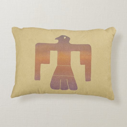 サンダーバードの水色 アクセントクッション (裏面)