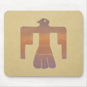 サンダーバードの水色 マウスパッド (正面)