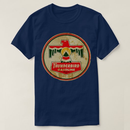 サンダーバードガソリン Tシャツ (デザイン正面)