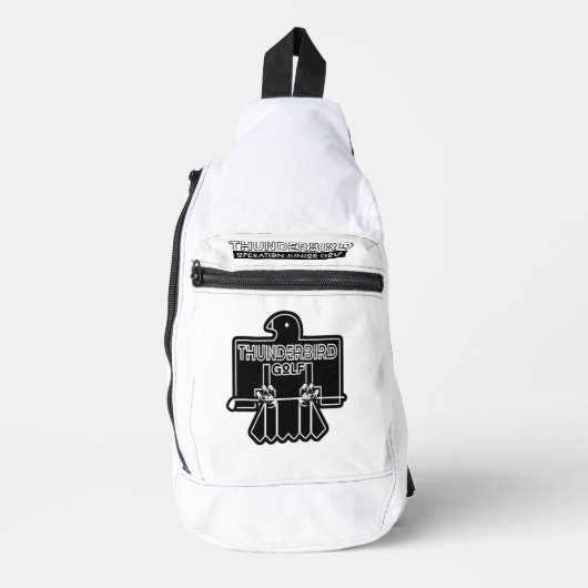 サンダーバードゴルフスリングバックパック スリングバッグ (正面)
