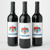 サンダーバードデザイン ワインラベル (ボトル)