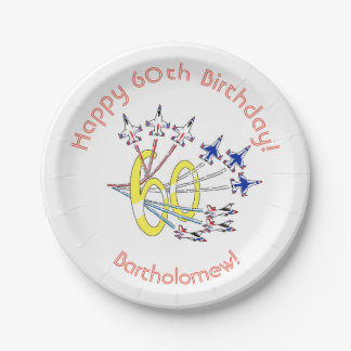 サンダーバード60th誕生日紙プレート ペーパープレート