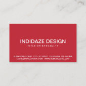 サンダーバードV2 名刺 (裏面)