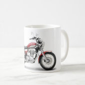 サンダーバ王室のードオートバイマグ コーヒーマグカップ (正面右)