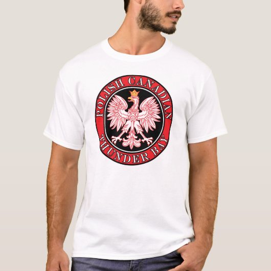 サンダーベイポーランドカナディアンイーグル Tシャツ (正面)