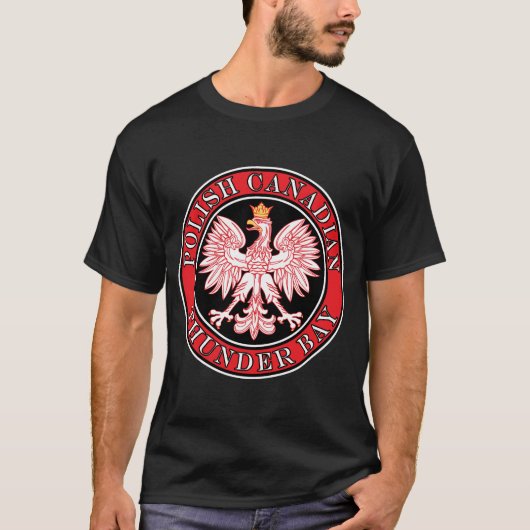 サンダーベイポーランドカナディアンイーグル Tシャツ (正面)