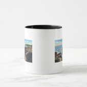 サンダーホールの砂漠の島ビュー マグカップ (中央)