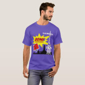 サンダーボムビンテージ花火 Tシャツ (正面フル)