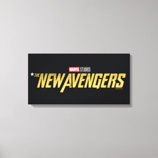 サンダーボルツ* | *ニュー・アベンジャーズ ロゴ キャンバスプリント (正面)