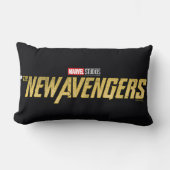 サンダーボルツ* | *ニュー・アベンジャーズ ロゴ ランバークッション (正面)