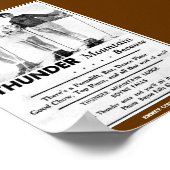 サンダーマウンテン1958 ポスター (角)