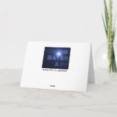 サンダーランド – ローカーピアクリスマスカード シーズンカード (裏面)