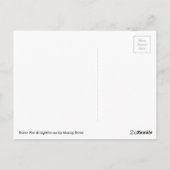 サンダーランド – ローカーピア&ライトハウス ポストカード (裏面)