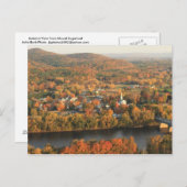 サンダーランドMA秋の山スガローフ ポストカード (正面/裏面)