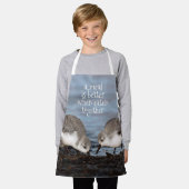 サンダーリングのサンパイパーズの共有 エプロン (着用した状態)