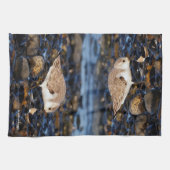 サンダーリンディーンズオンクラムアットザビーチ キッチンタオル (横)