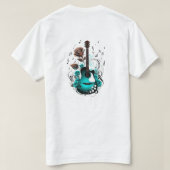 サンダールギター Tシャツ (デザイン裏面)