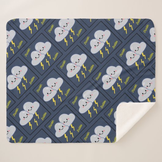 サンダー仲間 シェルパブランケット (正面(横))