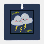 サンダー仲間 メタルオーナメント (裏面)