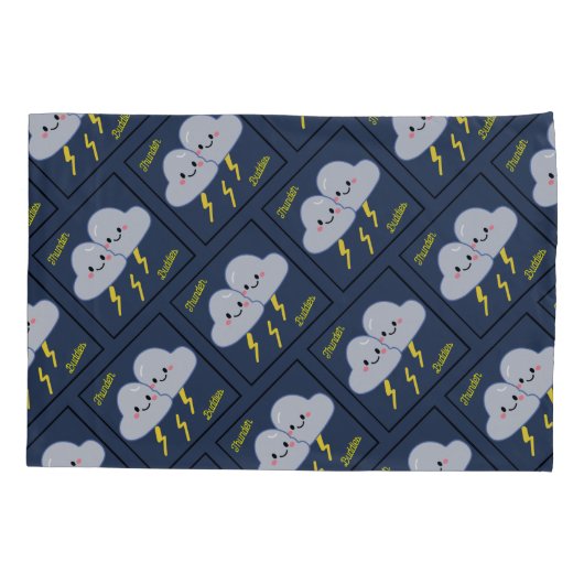 サンダー仲間 枕カバー (裏面)