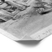 サンダー氏のコーヒーとのキッチ食べ物ン ポスター (角)