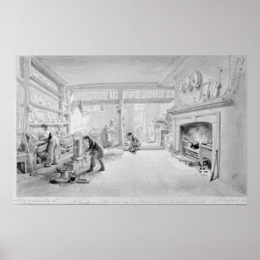 サンダー氏のコーヒーとのキッチ食べ物ン ポスター (正面)