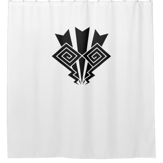 サンダー稲妻 シャワーカーテン (正面)